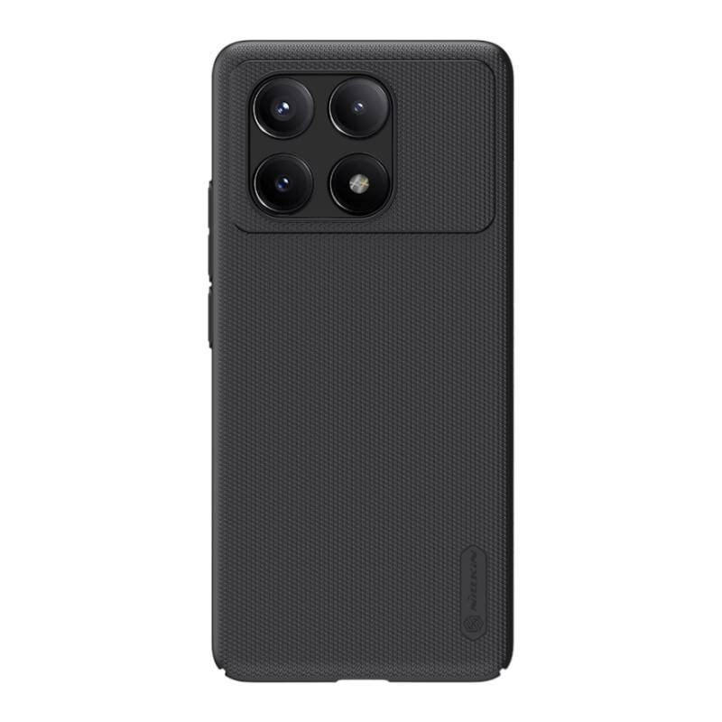 Mbrojtëse telefoni Nillkin Super Frosted, për Poco X6 Pro 5G, plastike, e zezë