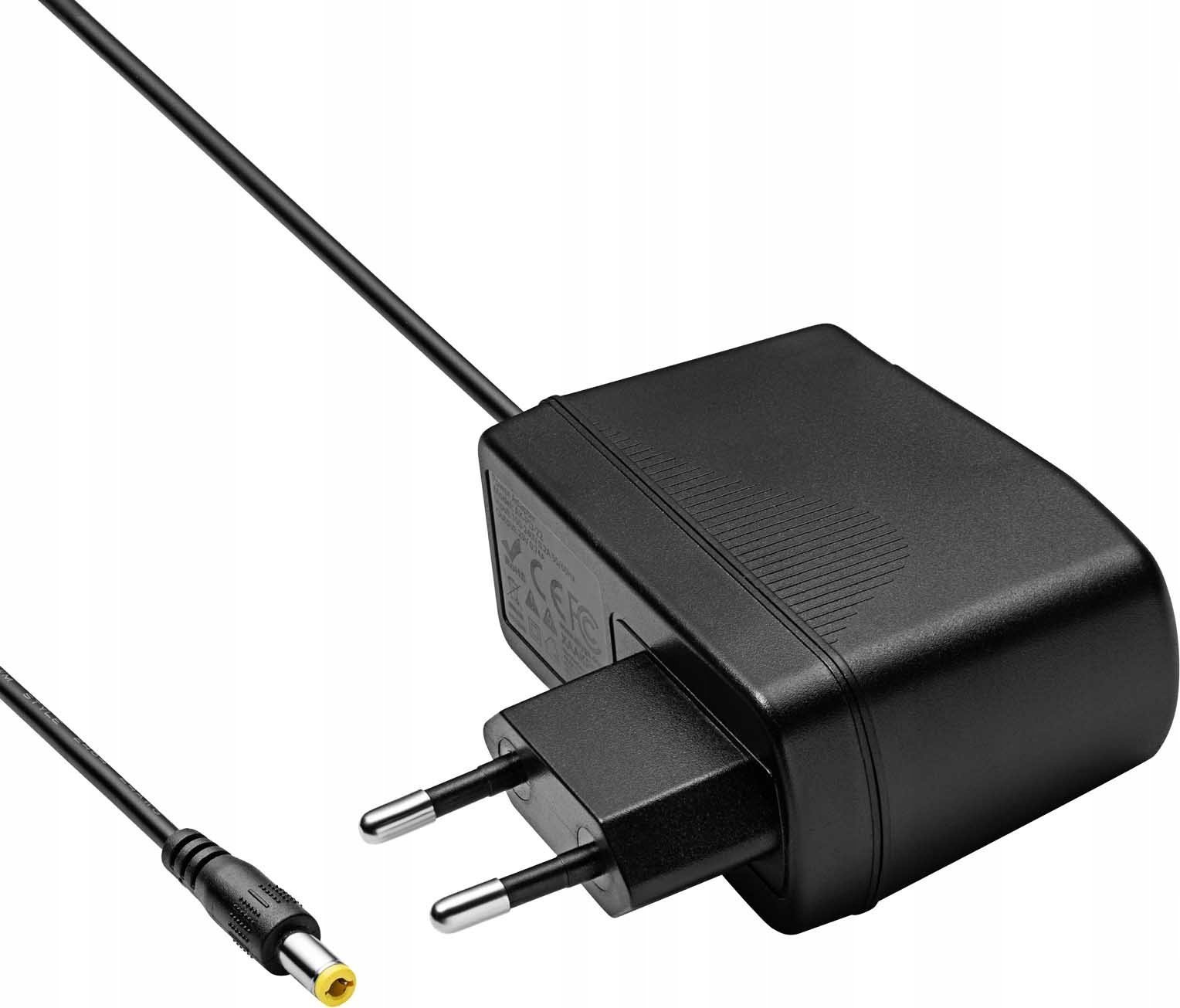 Karikues për fshesë me korrent Akyga AK-PD-22, 1.8m, konektor 5.5 x 2.5 mm, i zi