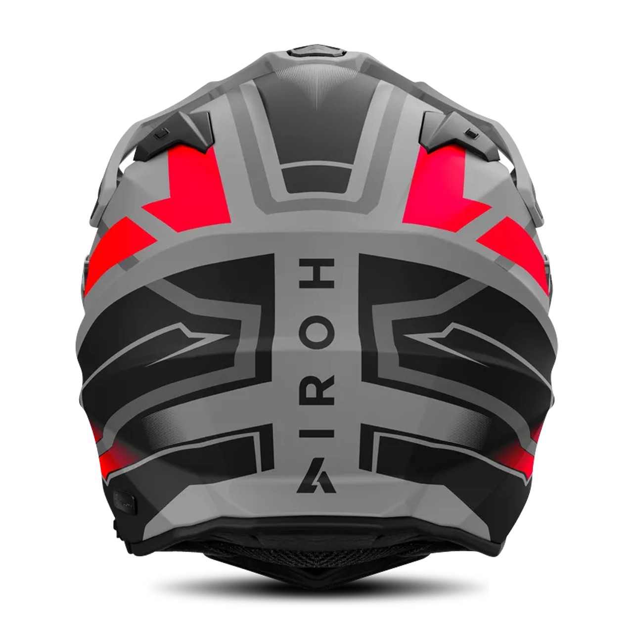 Helmetë integrale Airoh Commander 2 Mavick, H.P.C., Pinlock, gri e kuqe XS