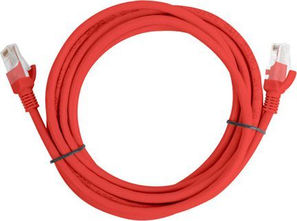 Kabllo rrjeti Lanberg Patchcord Cat 5e, 5m, e kuqe