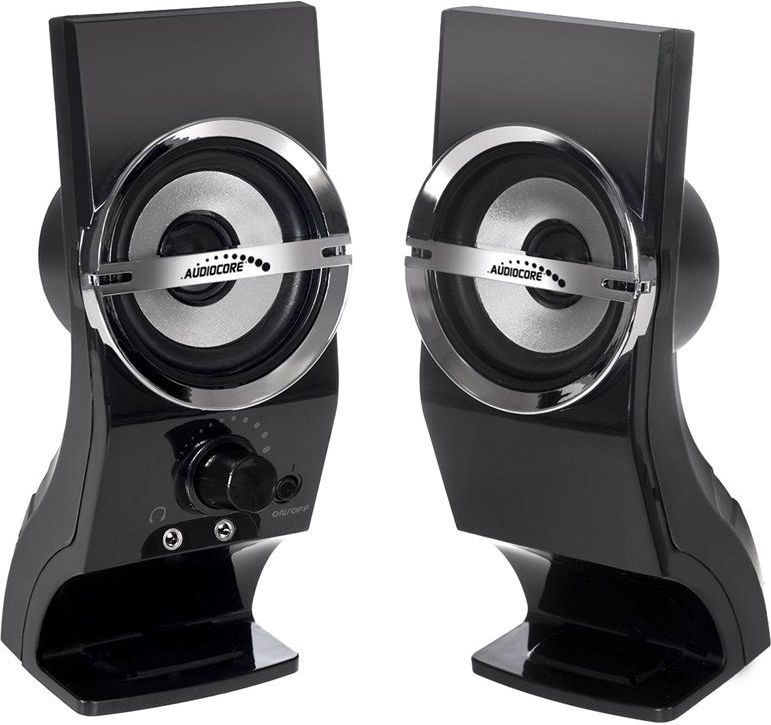 Altoparlant për kompjuter GreenBlue AC805, të zi