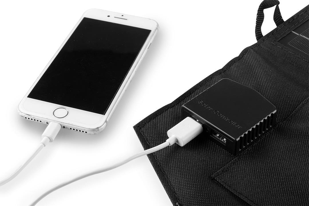 Karikues diellor Neo Solar Charger 90 140, panel solar 15W, 2x USB, i zi