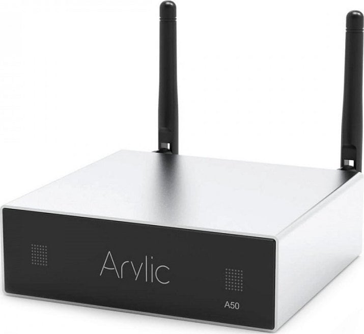 Përforcues rrjeti Arylic A50+, 2x50W, Wi-Fi Bluetooth, i zi