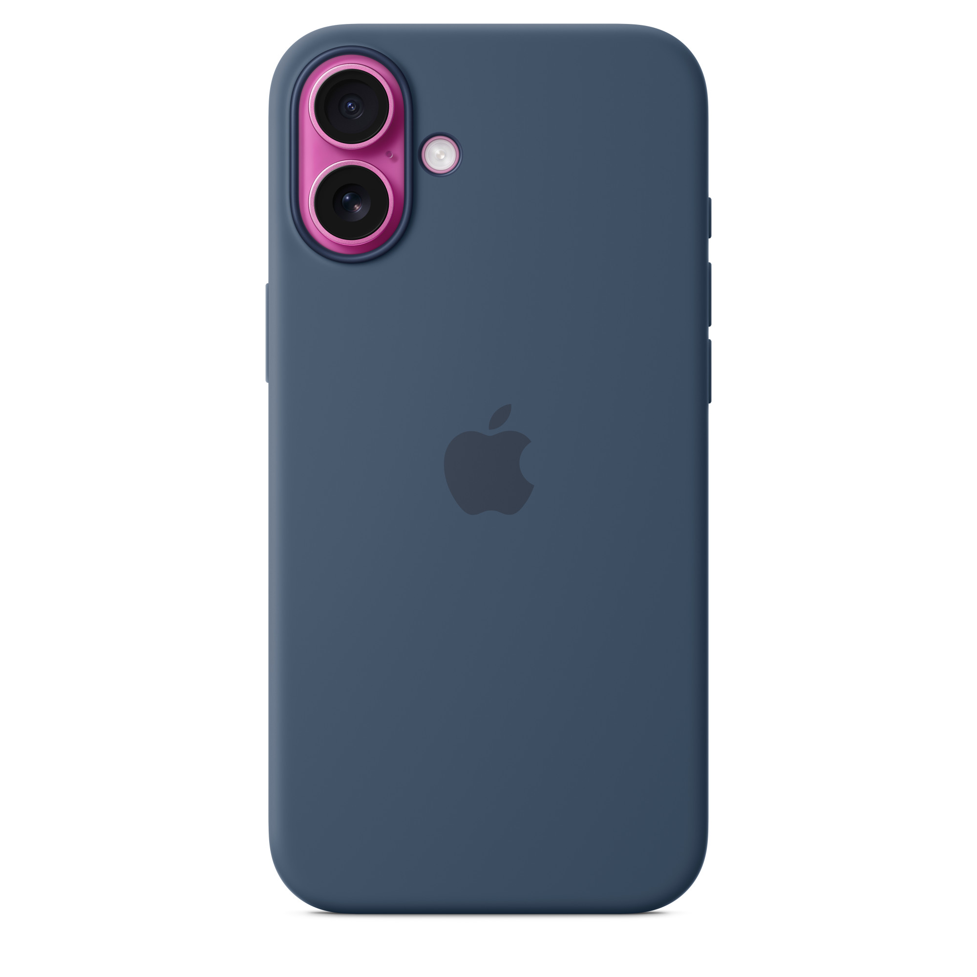 Apple iPhone 16 Plus Silicone Case with MagSafe, Denim