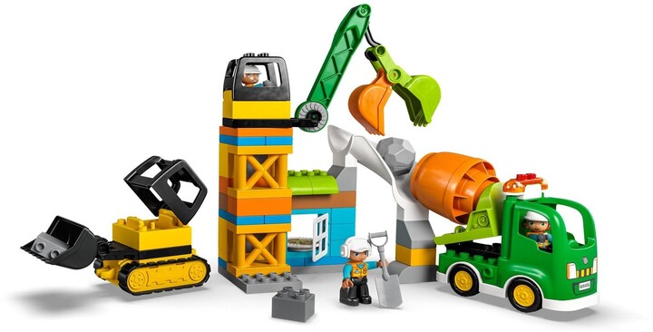 Set LEGO® DUPLO® 10990 Construction site, 61 pjesë