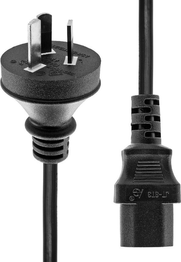 Kabllo rryme ProXtend Power Cord Australia to C13, 2m, e zezë