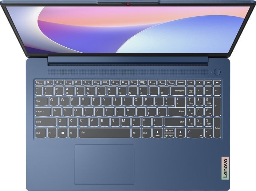 Laptop Lenovo IdeaPad Slim 3, 15.6", Intel Core i3 N305, 8 GB RAM, 512 GB SSD, i kaltër