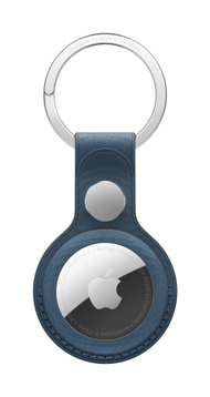 Apple AirTag FineWoven Key Ring, Pacific Blue