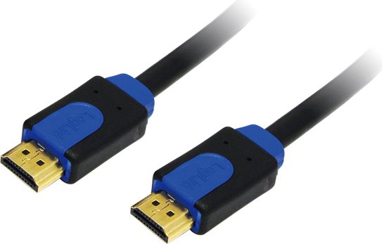 Kabllo LogiLink HDMI - HDMI CHB1105, 5 m, e zezë/kaltër