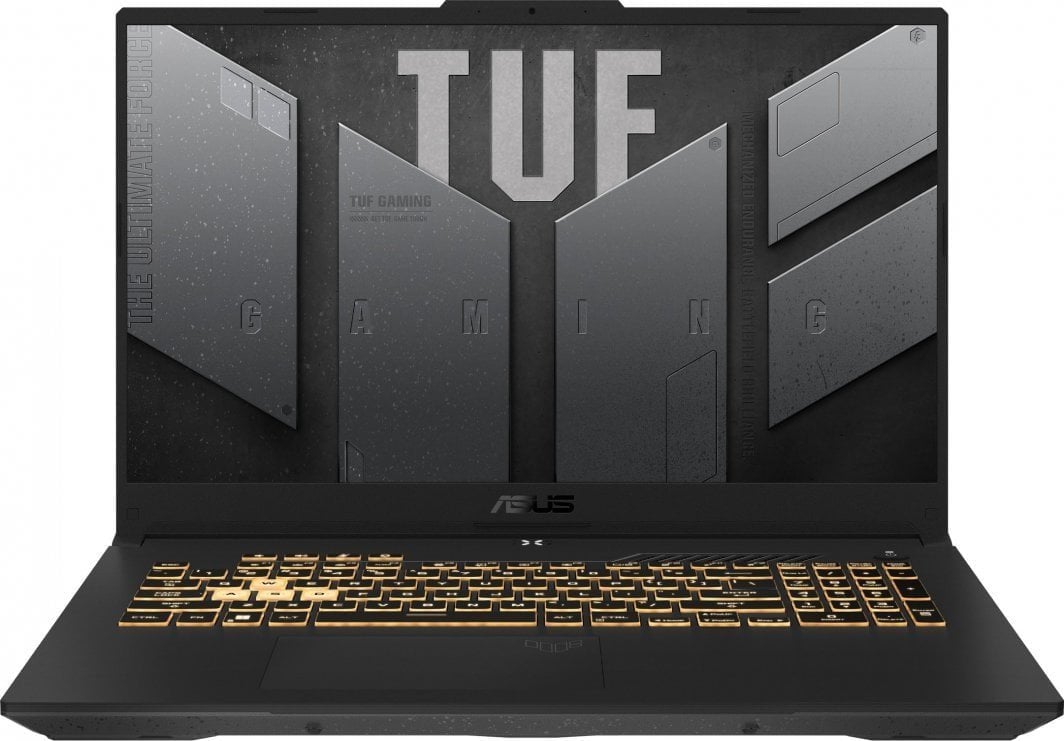 Laptop ASUS TUF Gaming F17, 17.3" 144 Hz, Intel Core i5 12500H, 16 GB RAM, 512 GB SSD, NVIDIA GeForce RTX 3050, i hirtë