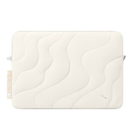 Sleeve laptopi Tomtoc Terra A27, 16", material i ricikluar, e bardhë Snowberg