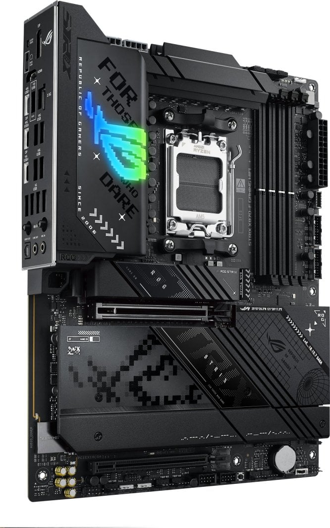 Pllakë amë ASUS ROG Strix X870 F Gaming WiFi, AMD X870, Socket AM5, ATX 3