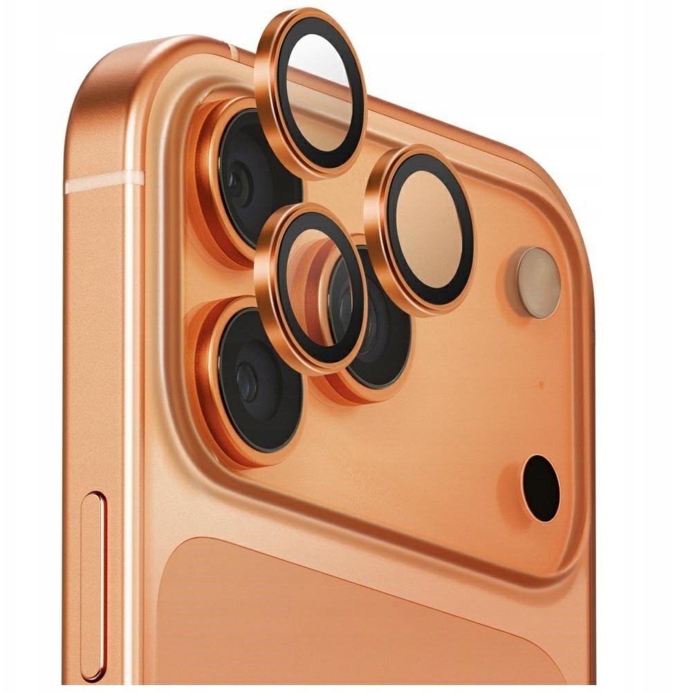 Mbrojtës kamere UNIQ OPTIX për iPhone 17 Pro 17 Pro Max, alumini, transparencë