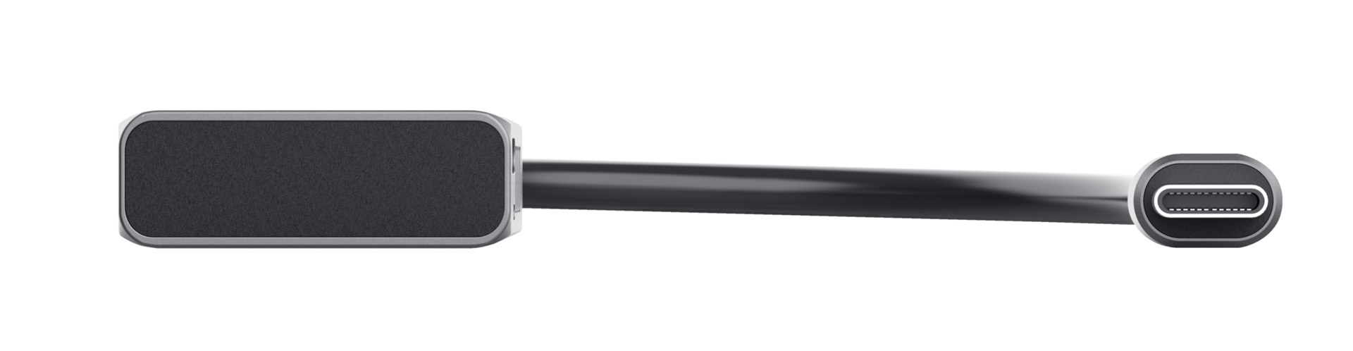 Qendër USB-C Halyx Fast, 3 porte, lexues kartash SD/microSD, i argjendtë