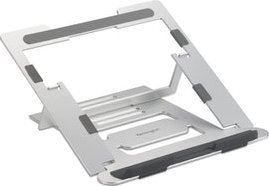Mbajtëse laptopi Kensington Easy Riser, alumini, deri 16", gri