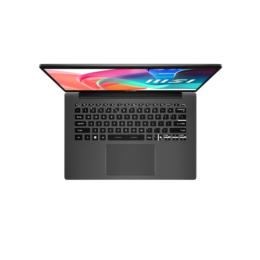 Laptop MSI Modern 14 F13MG, 14" FHD, 13th gen Intel Core i5, 16GB RAM, 512GB SSD, Intel Iris Xe Graphics, i hirtë