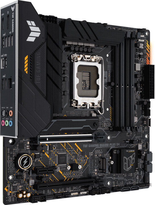Pllakë amë ASUS TUF GAMING B660M-PLUS D4 (DDR4) - Intel B660