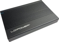 Kuti eksterne për HDD SSD LC-Power LC-25U3-C, 2.5", USB-C 3.2, e zezë