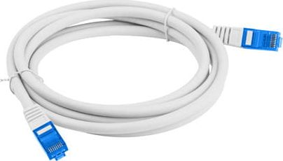 Kabllo rrjeti Lanberg Patchcord CAT6A S FTP, 0.5m, LSZH, gri