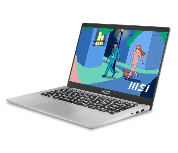 Laptop MSI Modern 14, 14", Intel i5-1155G7, 16 GB RAM, 512 GB SSD, i argjendtë