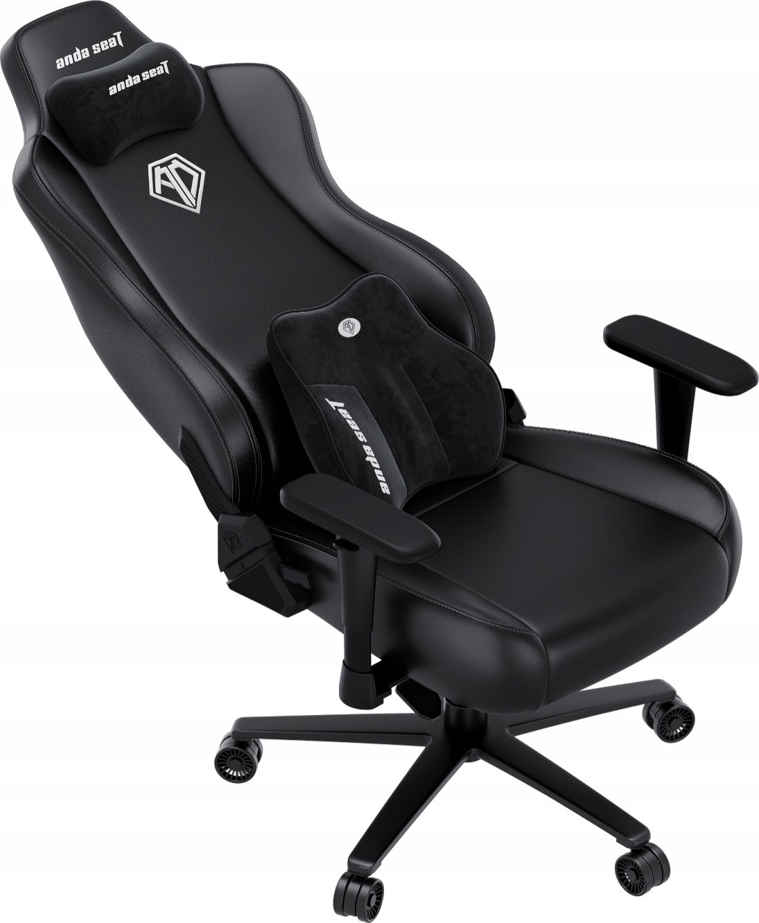 Karrige gaming Anda Seat Novis Plus XL, lëkurë, rrotulluese, e zezë