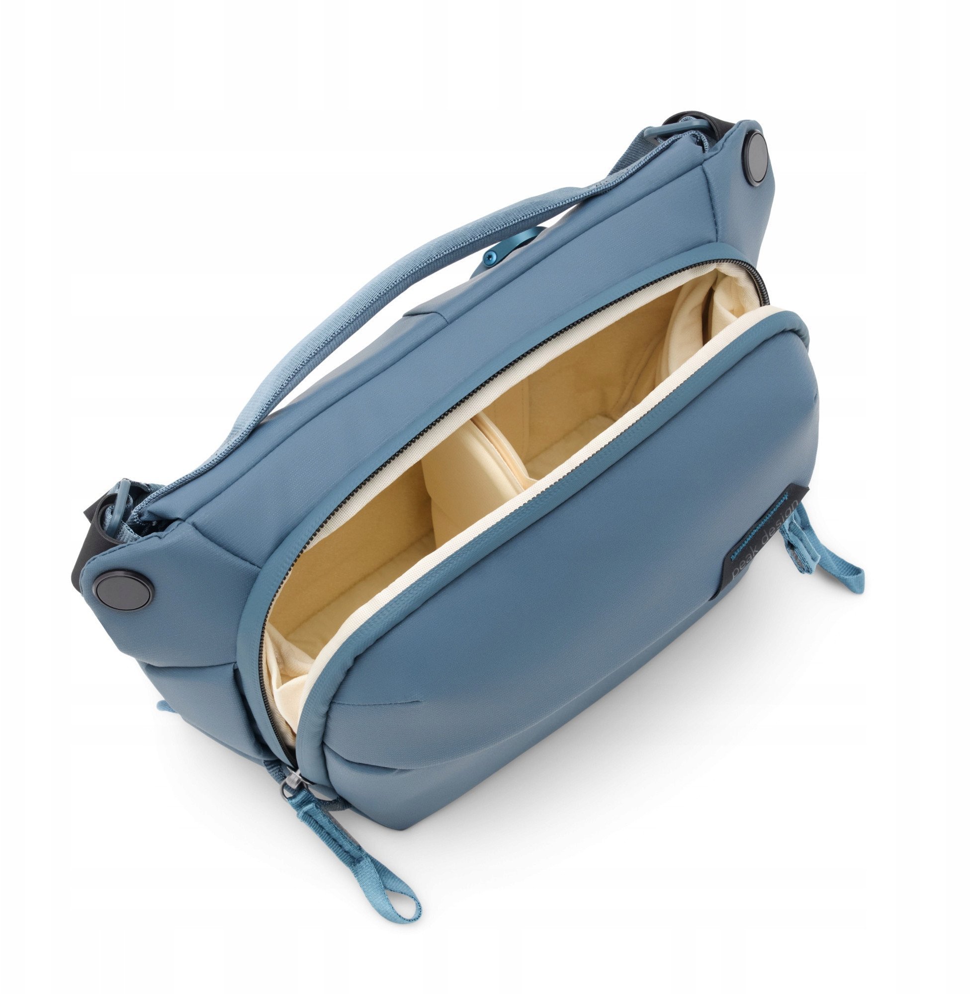 Çantë shpine Peak Design Everyday Sling 3L, 3L, rezistente ndaj ujit, blu Ocean