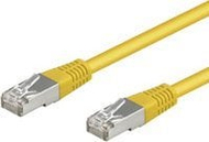 Kabllo rrjeti Logon Professional Patch SF/UTP, CAT5e, 0.3m, e verdhë