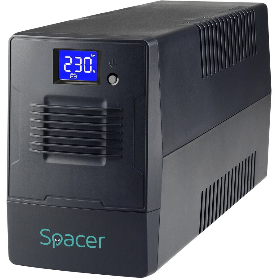 UPS Spacer SPUP-1000D-LIT01, 1000VA 600W, LCD, i zi