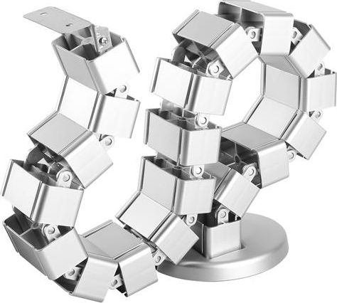 Organizues kabllosh StarTech.com Cable Management Spine, 4 kanale, strukturë fleksibile, i zi