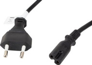 Kabllo rryme Lanberg CEE 7/16 në C7, 3m, i zi