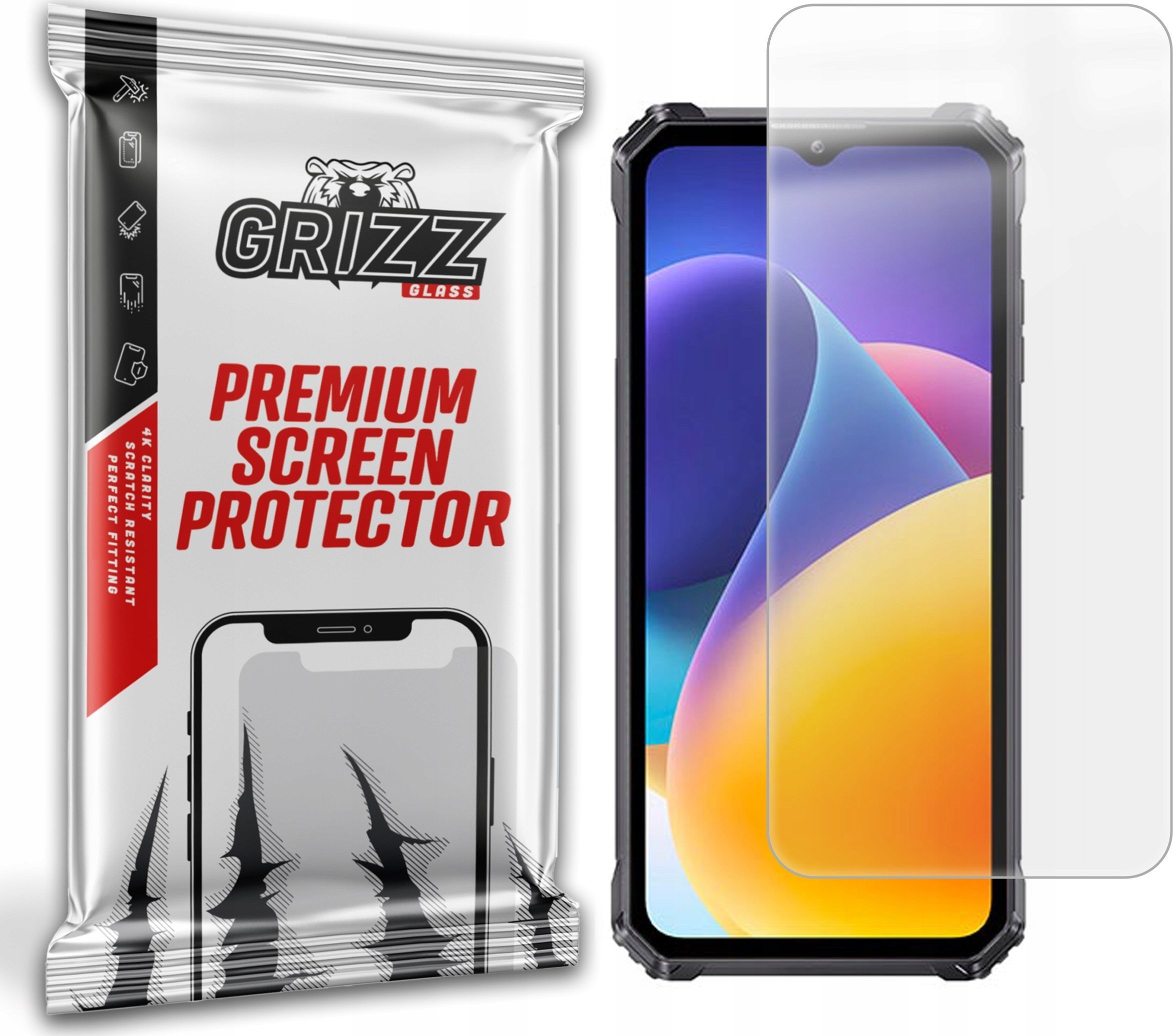 Folie mbrojtëse Grizz PaperScreen për Oukitel WP28 S, mat, anti-fingerprint