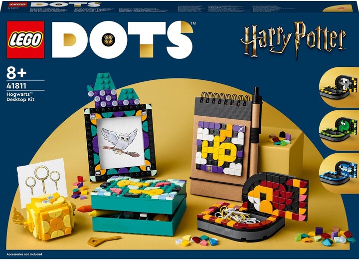 Aksesorë tavoline LEGO® DOTS 41811 - Hogwarts, 856 pjesë