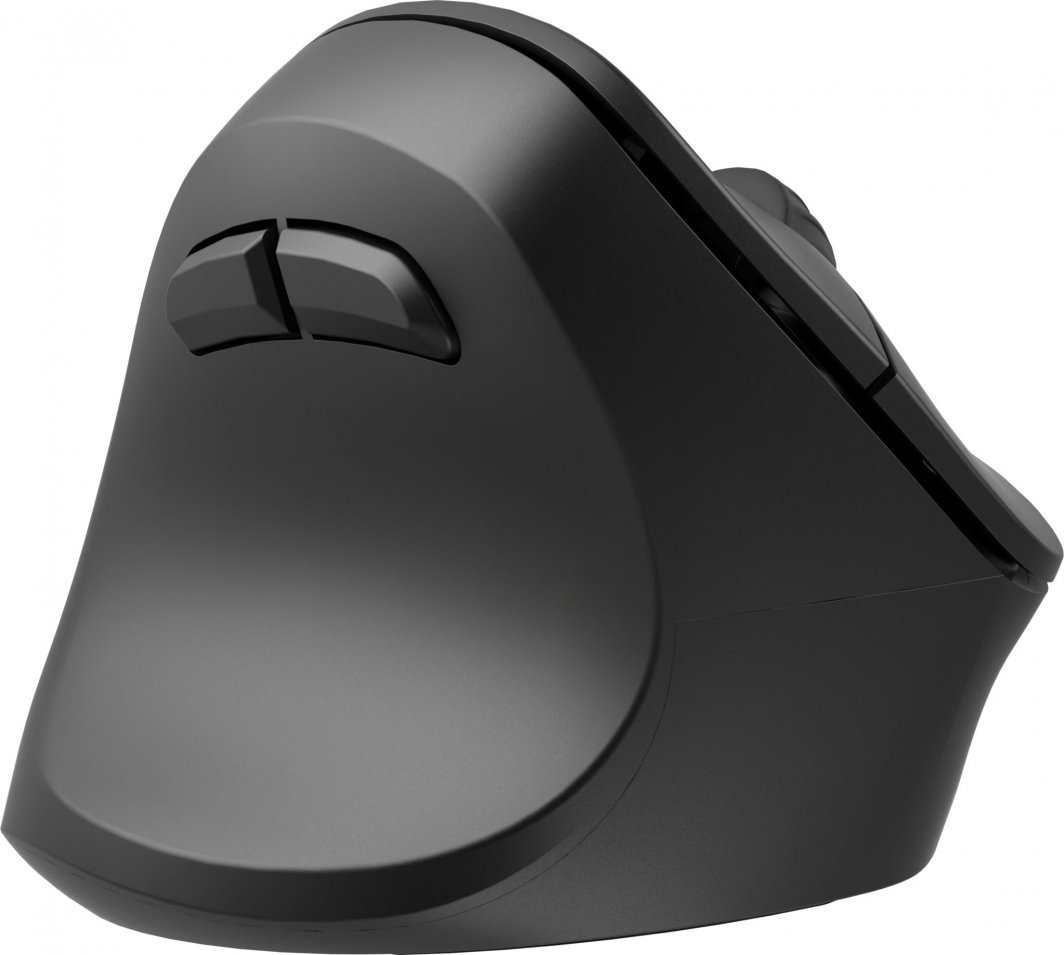 Maus Natec CRAKE, për majtakë, wireless, Bluetooth, USB, i zi