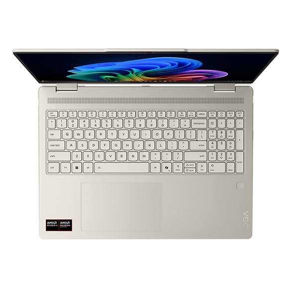 Laptop 2 në 1 Lenovo Yoga 7 16AGP11, 16", AMD Ryzen AI 7 350, 32GB RAM, 1TB SSD, Integrated AMD Radeon 840M Graphics, i argjendtë