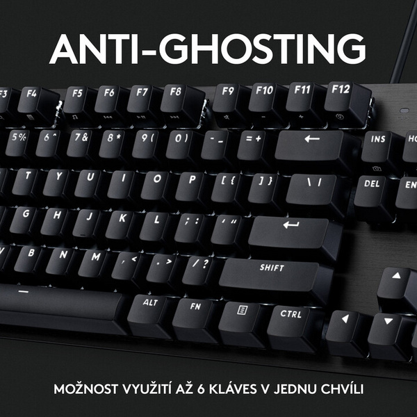 [OUTLET] Tastierë Logitech G413 SE TKL, Kailh Brown, US, e zezë, III
