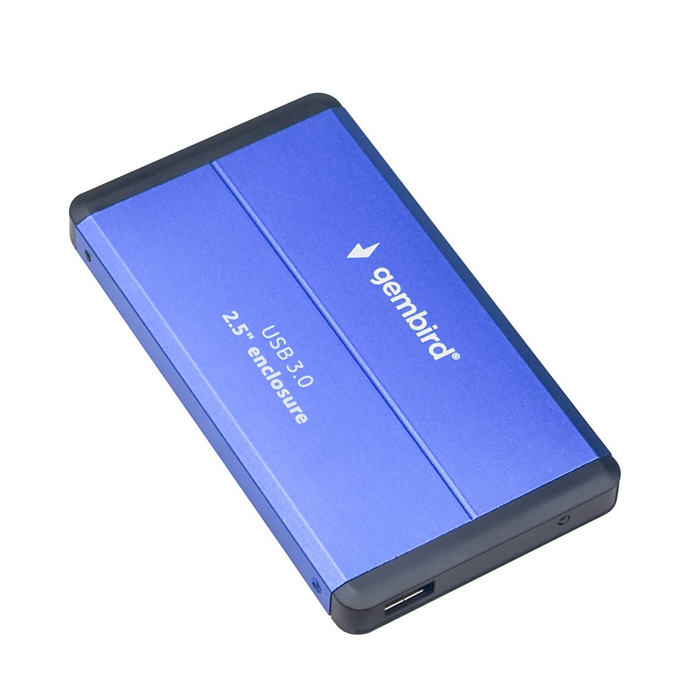 Kuti eksternale Gembird EE2-U3S-2-B, 2.5" SATA, USB 3.0, blu