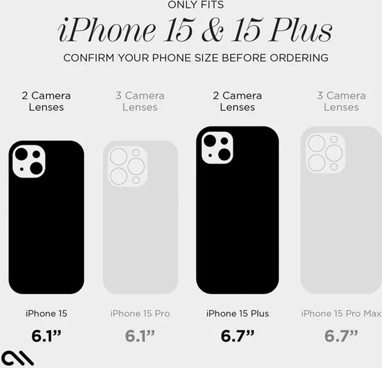 Mbrojtës xhami për lente Twinkle, për iPhone 15, për iPhone 15 Plus, transparent