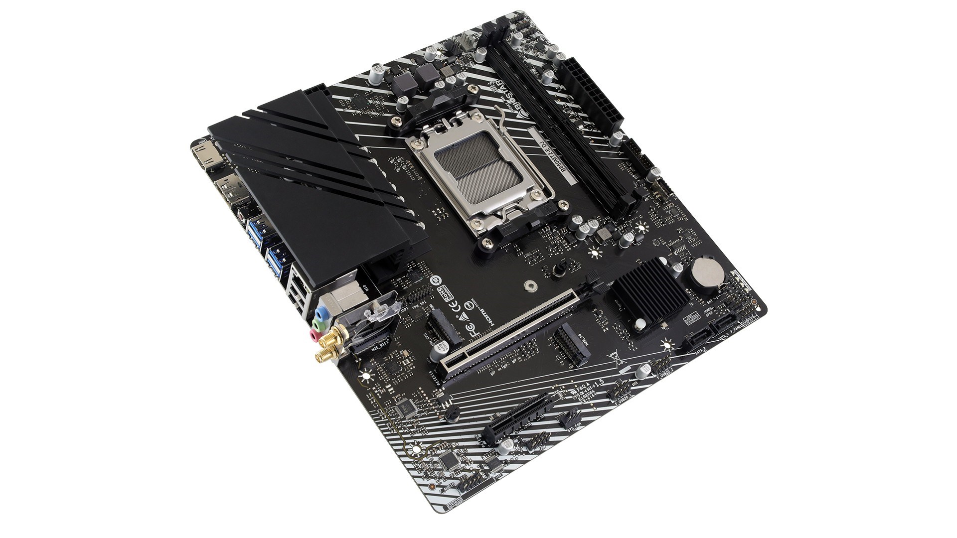 Pllakë amë Biostar B850MT2-E DJ, AM5, Micro-ATX, e zezë