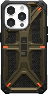 Mbulesë telefoni UAG Monarch Kevlar për iPhone 15 Pro, 6.1", mbrojtje ushtarake, Element Green