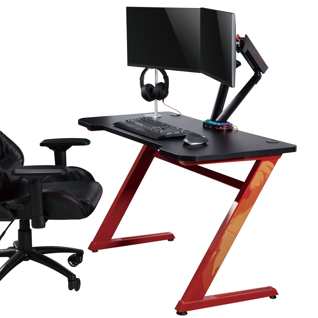 Mbajtëse për dy monitorë NanoRS RS887, 17-32", 16 kg, e zezë
