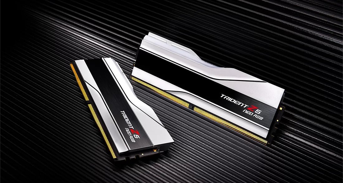 Memorie G.Skill Trident Z5 Neo RGB, DDR5, 32GB, 6000MHz, CL28