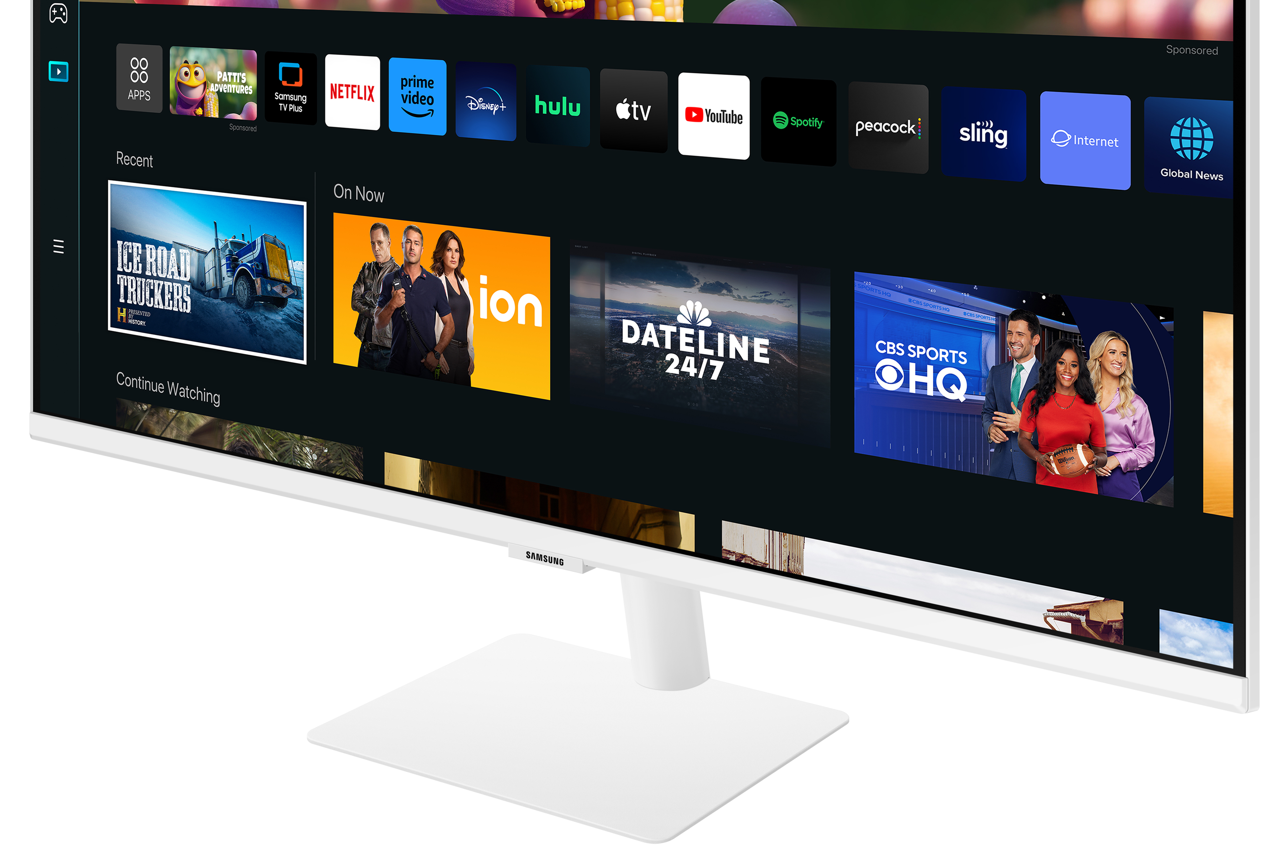 Monitor Samsung M50C, 27", VA, FHD, i bardhë