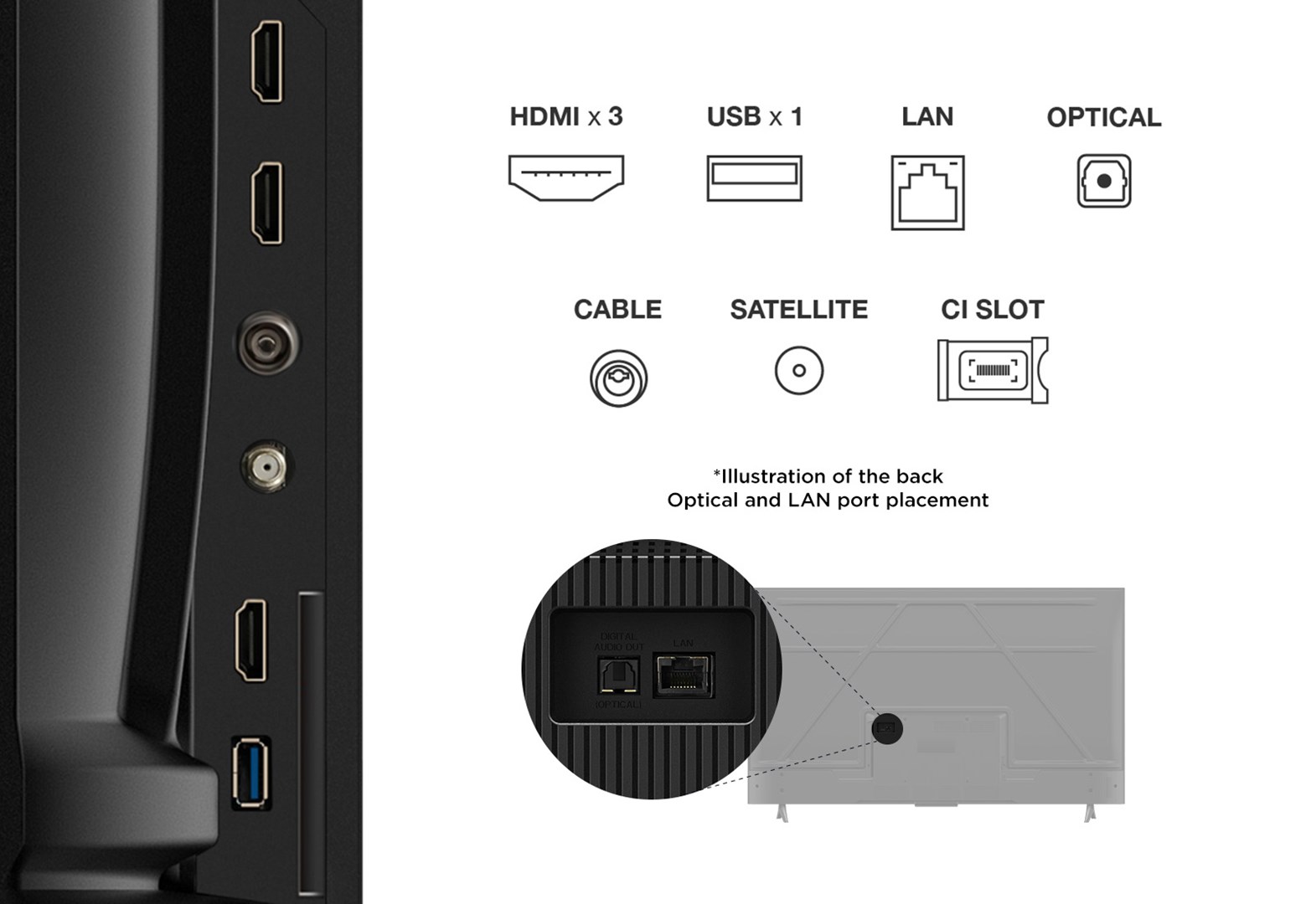 Televizor TCL 55V6C, 55", 4K Ultra HD, Smart Google TV, i zi