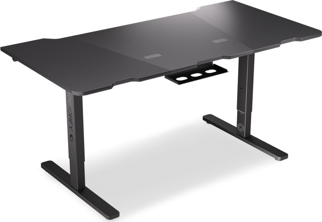 Set tavolinë dhe karrige gaming Endorfy Atlas L 150x78 cm Meta BK, e zezë