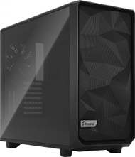Куќиште за компјутер Fractal Design Meshify 2 TG Light Tint, Црна, Midi Tower