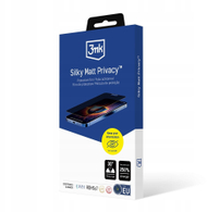 Folie mbrojtëse 3mk Silky Matt Privacy për Samsung Galaxy M12, kundër reflektimeve, mbrojtje privatësie, transparente