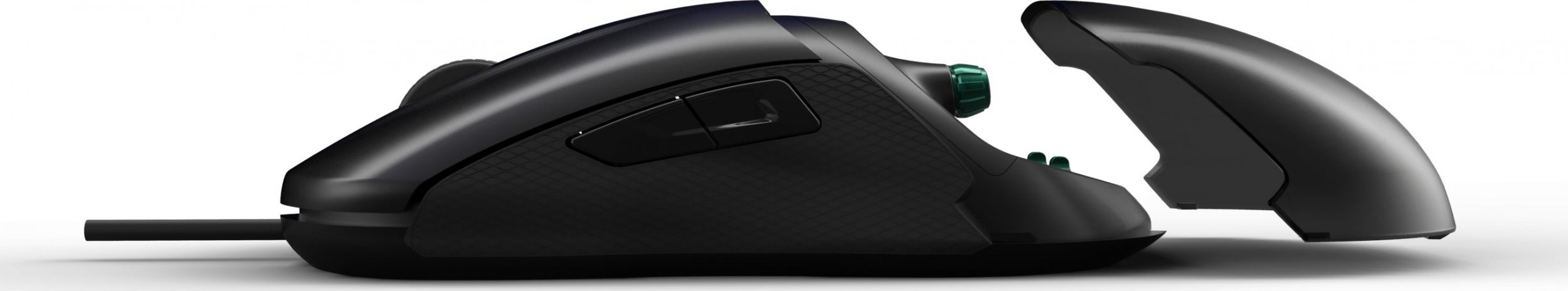 Гејминг глушец Nacon GM-500 E-SPORT, 6400 DPI, со кабел, црн
