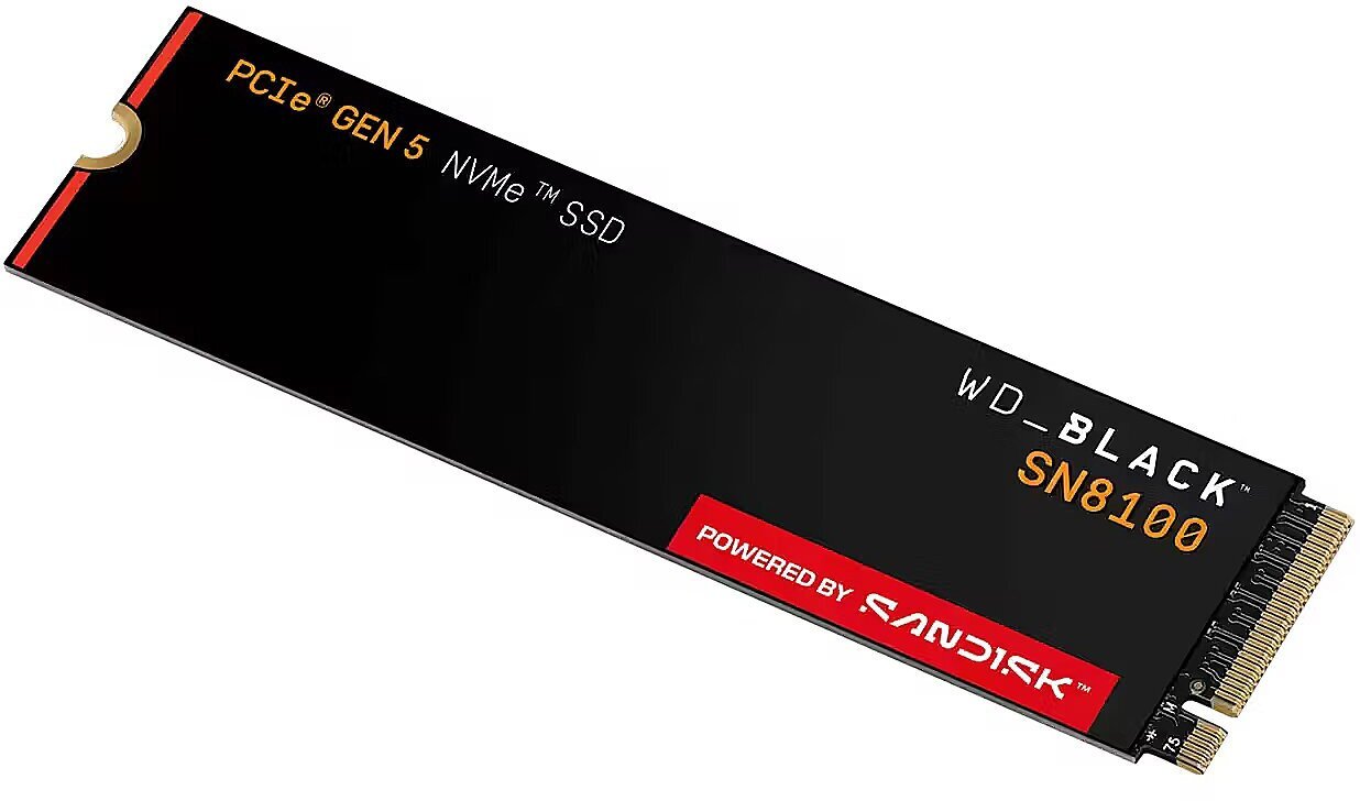 SSD Western Digital Black SN8100, 8TB, NVMe M.2