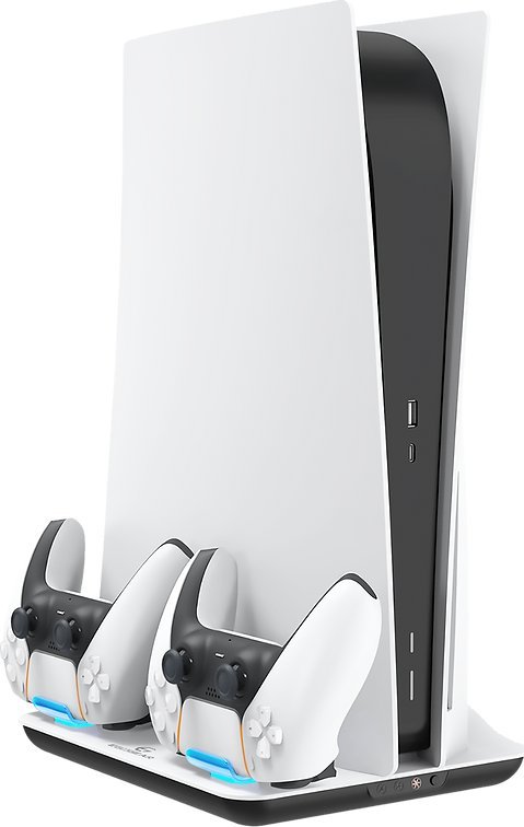 Stacion karikimi EgoGear SCC5 P5 WH, për gamepad, i bardhë