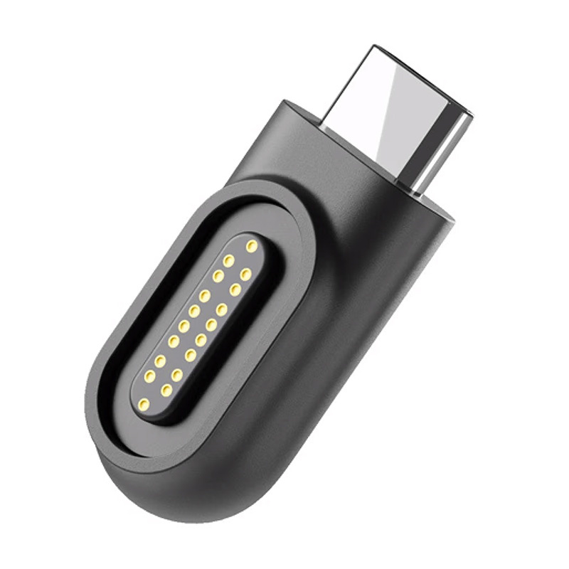Adaptor Viture Magnetic Connector to USB C, kartë rrjeti, i zi